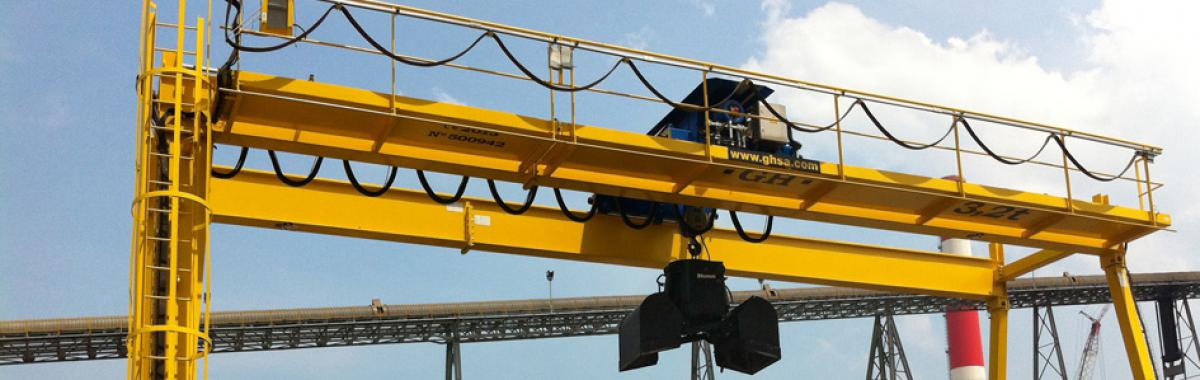 FREIOS DE PONTE ROLANTE DE SAPATA