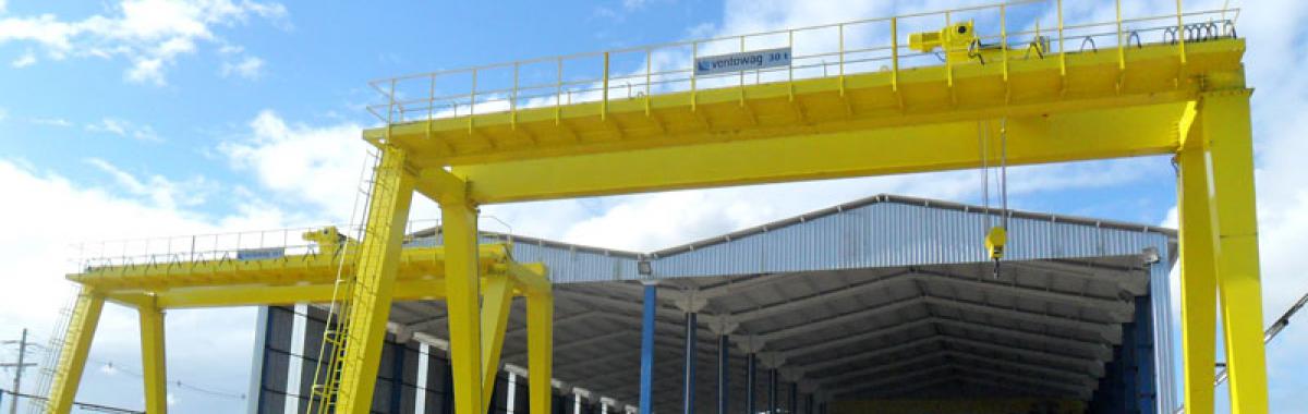 MANUTENÇÃO PREVENTIVA EM PÓRTICOS ROLANTES