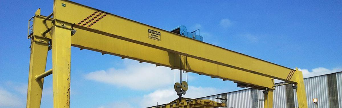 TESTE DE CARGA EM PONTES ROLANTES